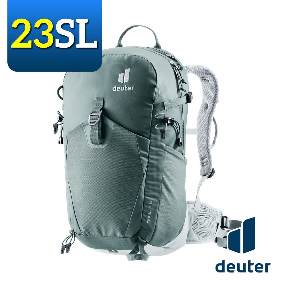 Deuter 3440424 輕量拔熱透氣背包 23SL TRAIL (窄肩款/後背包/健行/登山/攀岩/滑雪/單車/旅遊)