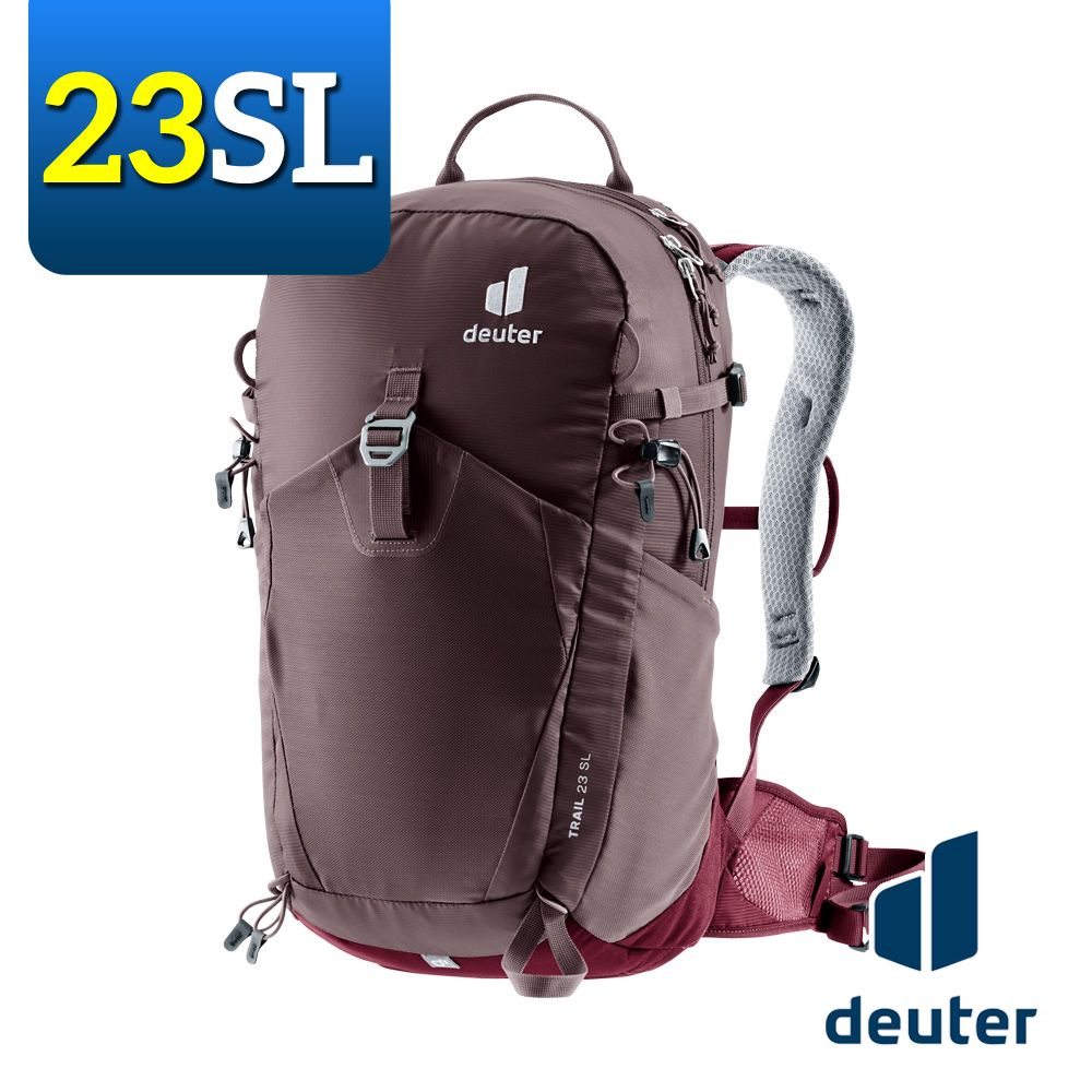 Deuter 3440424 輕量拔熱透氣背包 23SL TRAIL (窄肩款/後背包/健行/登山/攀岩/滑雪/單車/旅遊)