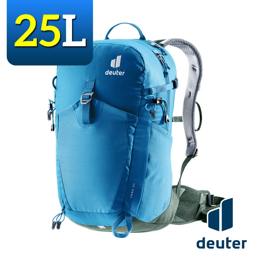 Deuter 3440524 輕量拔熱透氣背包 25L TRAIL (後背包/健行/登山/攀岩/滑雪/單車/旅遊)