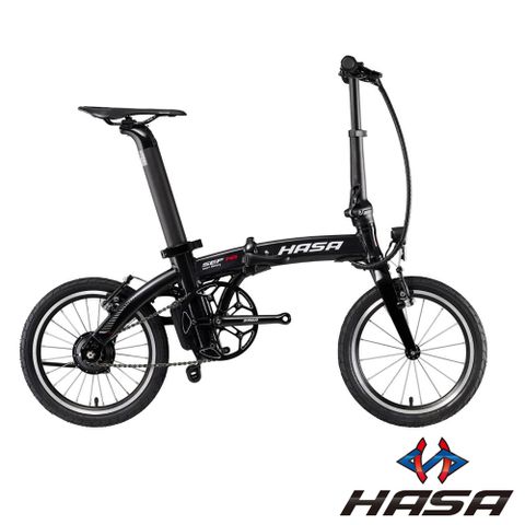 【HASA赫速】SEF16 16吋單速5段電動輔助摺疊自行車-4色