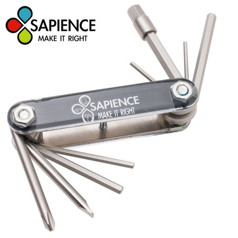 【SAPIENCE】超值型多功能隨身9in1工具組(DT-031)