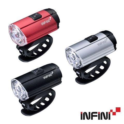 《INFINI》I-281P 鋁合金USB充電前燈 (車燈/警示燈/照明燈/頭燈/單車)