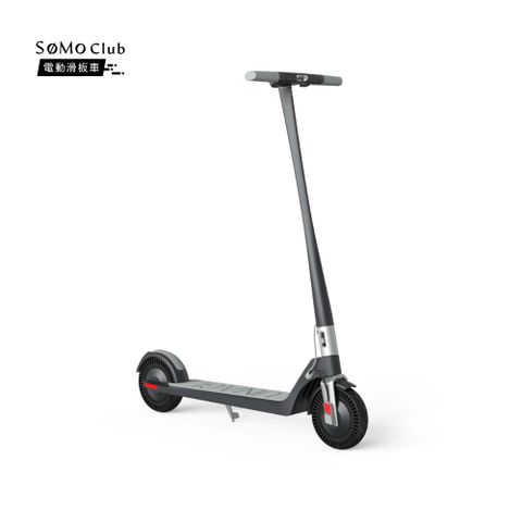 SoMo Club [雙驅] 星艦款電動滑板車-消光黑色系