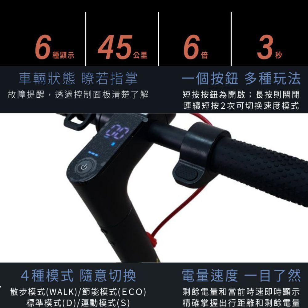 SKR 聰明媽咪兒童超跑 【滑板車】 小米哥 電動滑板車-旗艦款(高階)  前後方向燈 氛圍燈