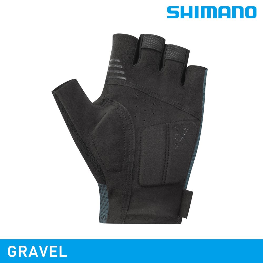 SHIMANO 禧瑪諾 【城市綠洲】 GRAVEL 手套 / 橄欖綠-丹寧藍 (男款)