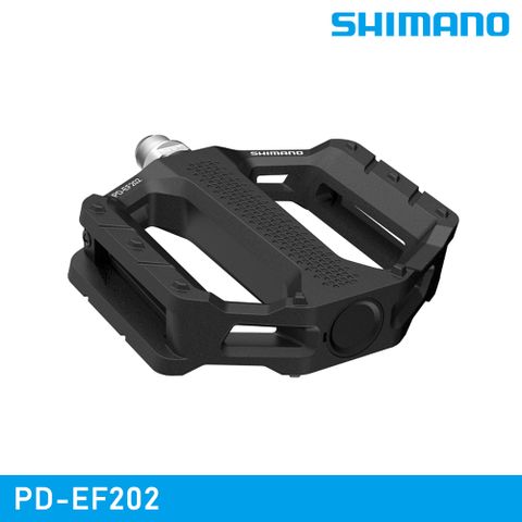 SHIMANO 禧瑪諾 【城市綠洲】 PD-EF202 平面踏板 / 黑色