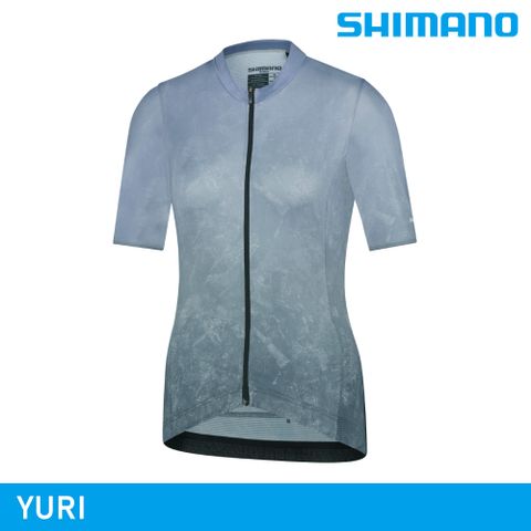 【城市綠洲】SHIMANO YURI 女性短袖車衣 / 藍紫色