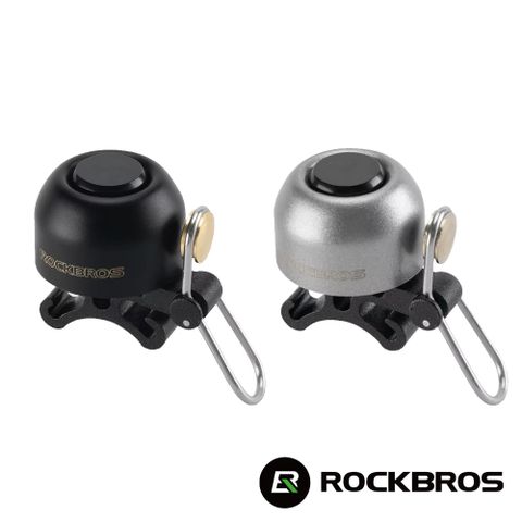 ROCKBROS 洛克兄弟 輕量質感車鈴 適用管徑22~34mm(車鈴/警示鈴/鈴鐺/自行車/單車/34000100)