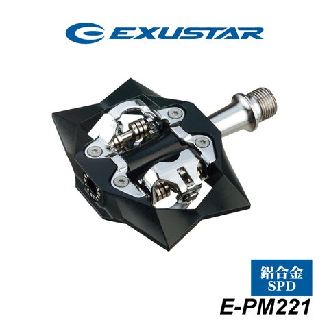 EXUSTAR 鋁合金本體相容 Shimano SPD