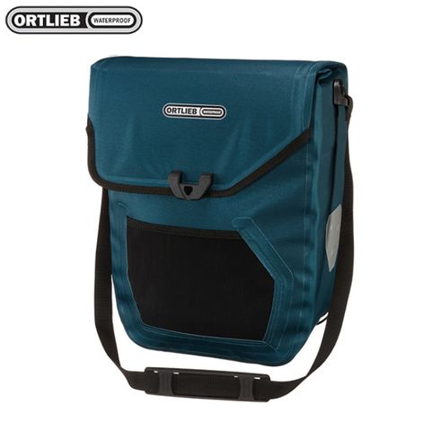 德國【ORTLIEB】E-Mate 馬鞍肩背兩用包-可掛,可肩背(德國製)/ 單車/ 腳踏車公路旅行馬鞍袋