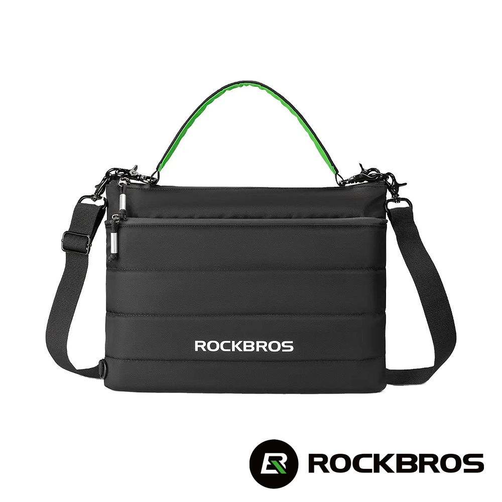ROCKBROS 洛克兄弟 城市騎行斜背手提包 可放13.3吋筆電 (H61/電腦包/斜背包/手提包/側背包/通勤包/肩背包)