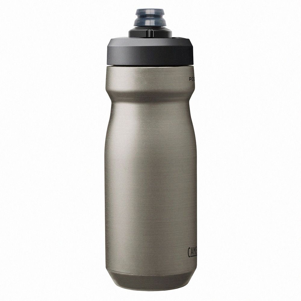 CamelBak 530ml Podium Titanium 競速輕量真空保冰單車水瓶 鈦