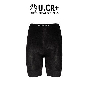 U.CR+ 下肢分段降壓褲-五分褲 (無墊) (束褲、機能褲、恢復褲、慢跑、瑜珈、足球、等運動適用)