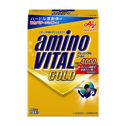 味之素 「aminoVITAL」GOLD【黃金級胺基酸】【14包入】