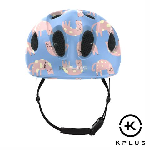 KPLUS PUZZLE系列兒童休閒運動安全帽-天空藍