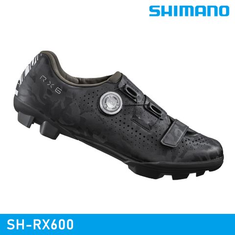 【城市綠洲】SHIMANO SH-RX600 SPD 自行車卡鞋 / 黑色 (男款)