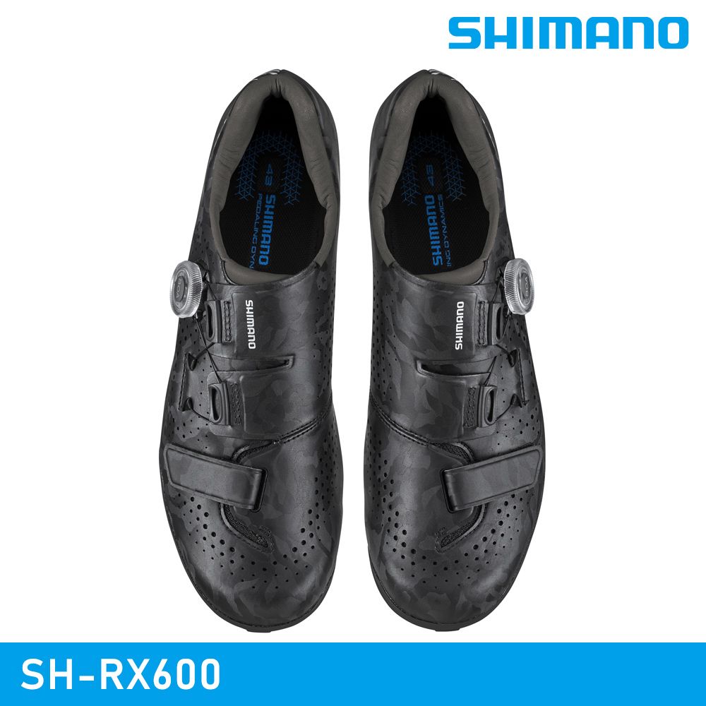 SHIMANO 禧瑪諾 【城市綠洲】 SH-RX600 SPD 自行車卡鞋 / 黑色 (男款)
