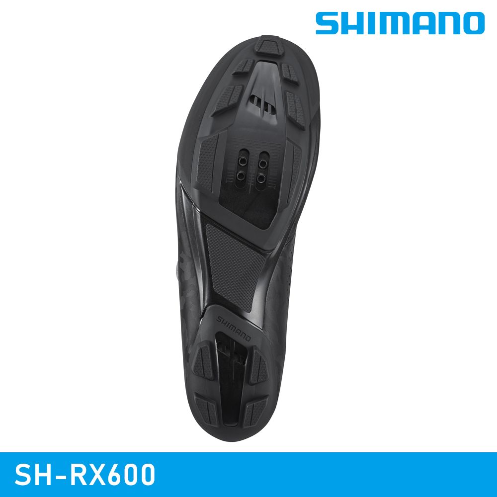SHIMANO 禧瑪諾 【城市綠洲】 SH-RX600 SPD 自行車卡鞋 / 黑色 (男款)