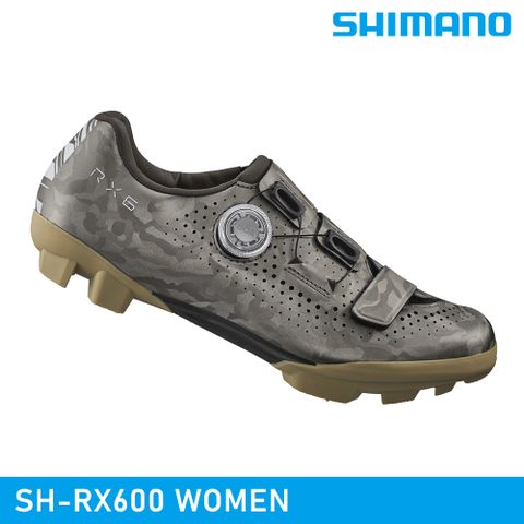 【城市綠洲】SHIMANO SH-RX600 WOMEN SPD 自行車卡鞋 / 沙棕色 (女款)