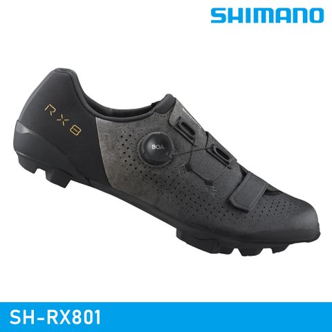 【城市綠洲】SHIMANO SH-RX801 SPD 自行車卡鞋 / 黑色 (男款)