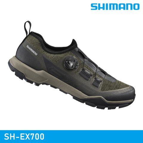 【城市綠洲】SHIMANO SH-EX700 SPD自行車卡鞋 / 橄欖綠