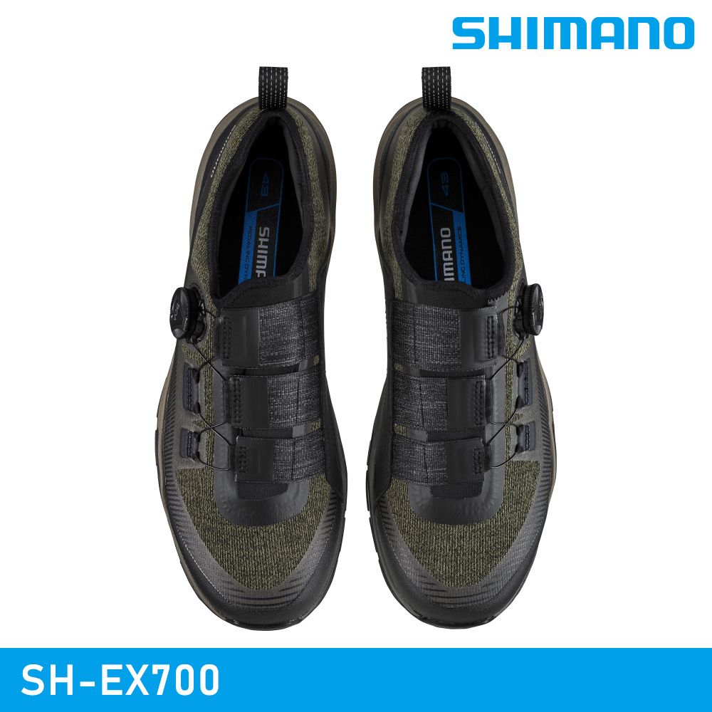 SHIMANO 禧瑪諾 【城市綠洲】 SH-EX700 SPD自行車卡鞋 / 橄欖綠