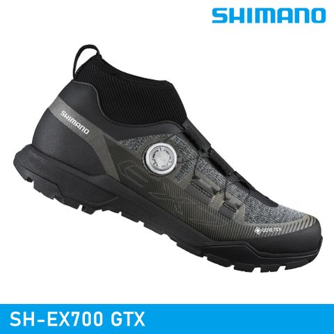 【城市綠洲】SHIMANO SH-EX700GTX 防水SPD自行車卡鞋 / 黑色