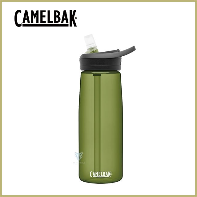 CamelBak 750ml eddy+多水吸管水瓶 橄欖綠