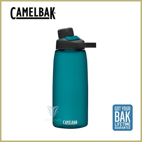 CamelBak [] 1000ml Chute Mag戶外運動水瓶 潟湖藍