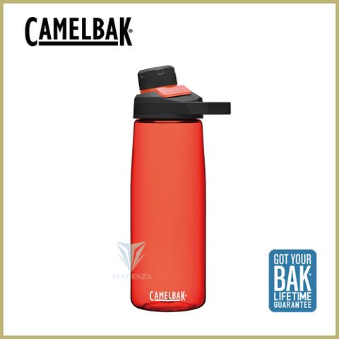 CamelBak [] 750ml Chute Mag戶外運動水瓶 火焰紅