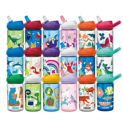 贈防塵蓋[CamelBak] 400ml eddy+ kids兒童吸管運動水瓶