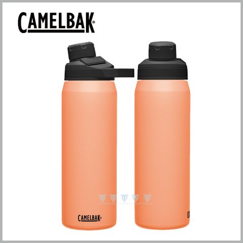 CamelBak 750ml Chute Mag不鏽鋼戶外運動保溫瓶(保冰) 日出橘