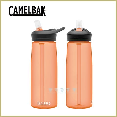 CamelBak 750ml eddy+多水吸管水瓶 炭黑