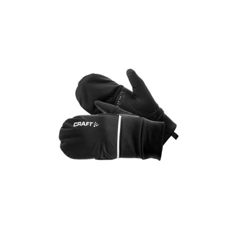 瑞典CRAFT 2合1 防風手套 /附防潑套 HYBRID WEATHER Gloves 1903014-9999 黑色