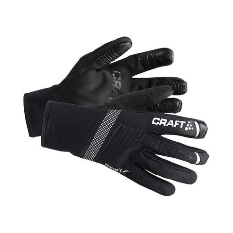 瑞典CRAFT Shelter Gloves 防風手套 1904452-9999 黑色