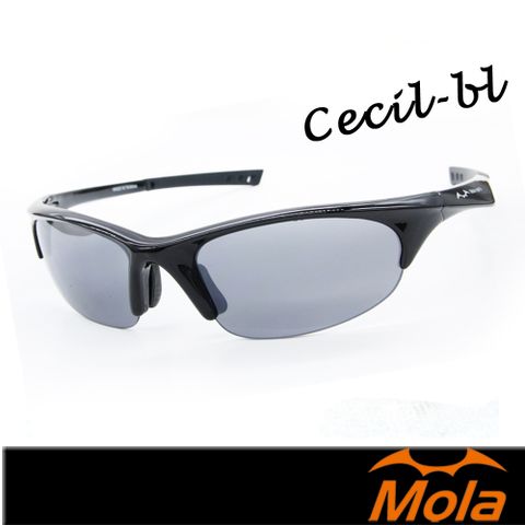 MOLA SPORTS MOLA摩拉品牌6-11歲兒童運動太陽眼鏡 UV400 抗UV 跑步 棒球 男女Cecil-bl