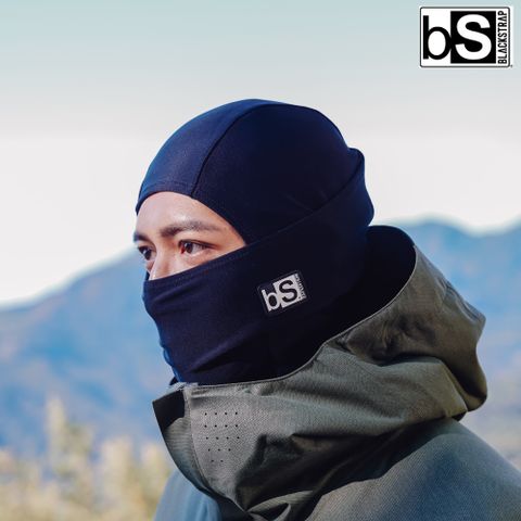 BlackStrap Hood Balaclava-S 素色多功能頭套【Black/黑】