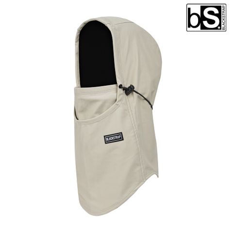 BlackStrap Team Hood-S 素色可調式雙層保暖多功能頭套【Peanut/淺褐】