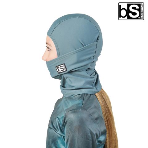 BlackStrap Kids Hood Balaclava-S 童素色多功能頭套【Nautical/海藍色】