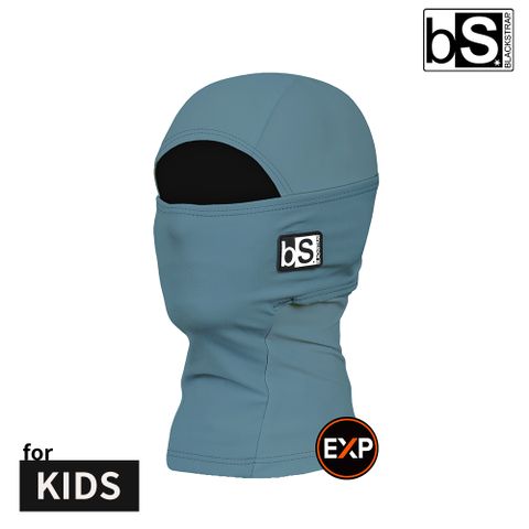 BlackStrap Kids Exp Hood Balaclava-S 童素色雙層保暖多功能頭套【Nautical/海藍色】