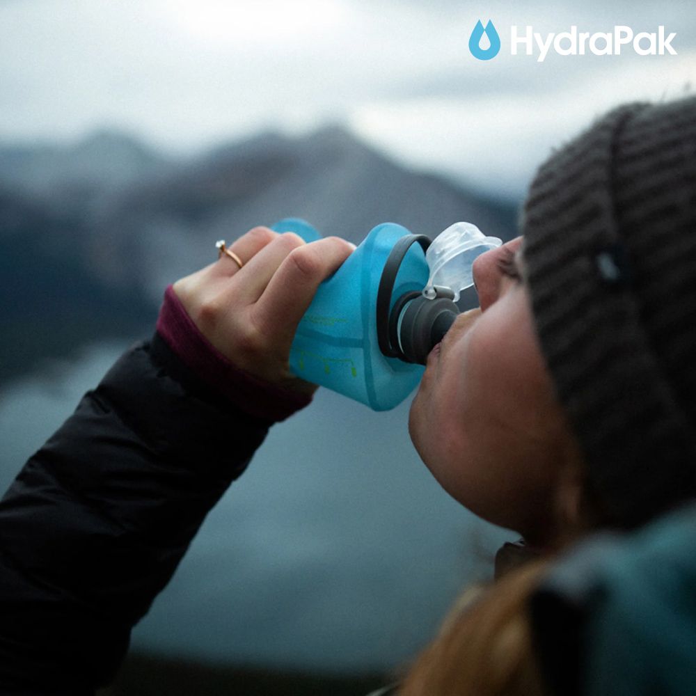 Hydrapak  Stow Mountain 500ml 軟式水壺 / 遠古灰