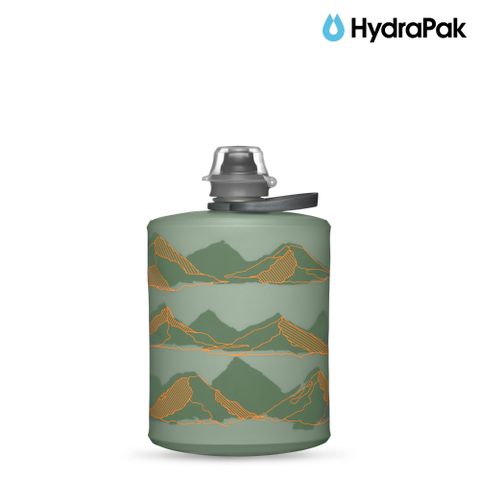 HydraPak Stow Mountain 500ml 軟式水壺 / 紅木紅