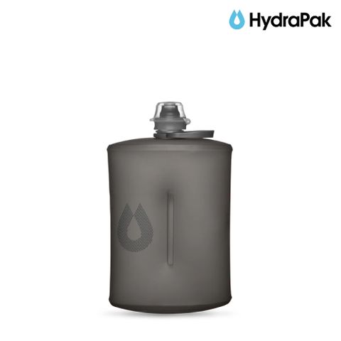 HydraPak Stow 1L 軟式水壺 / 遠古灰