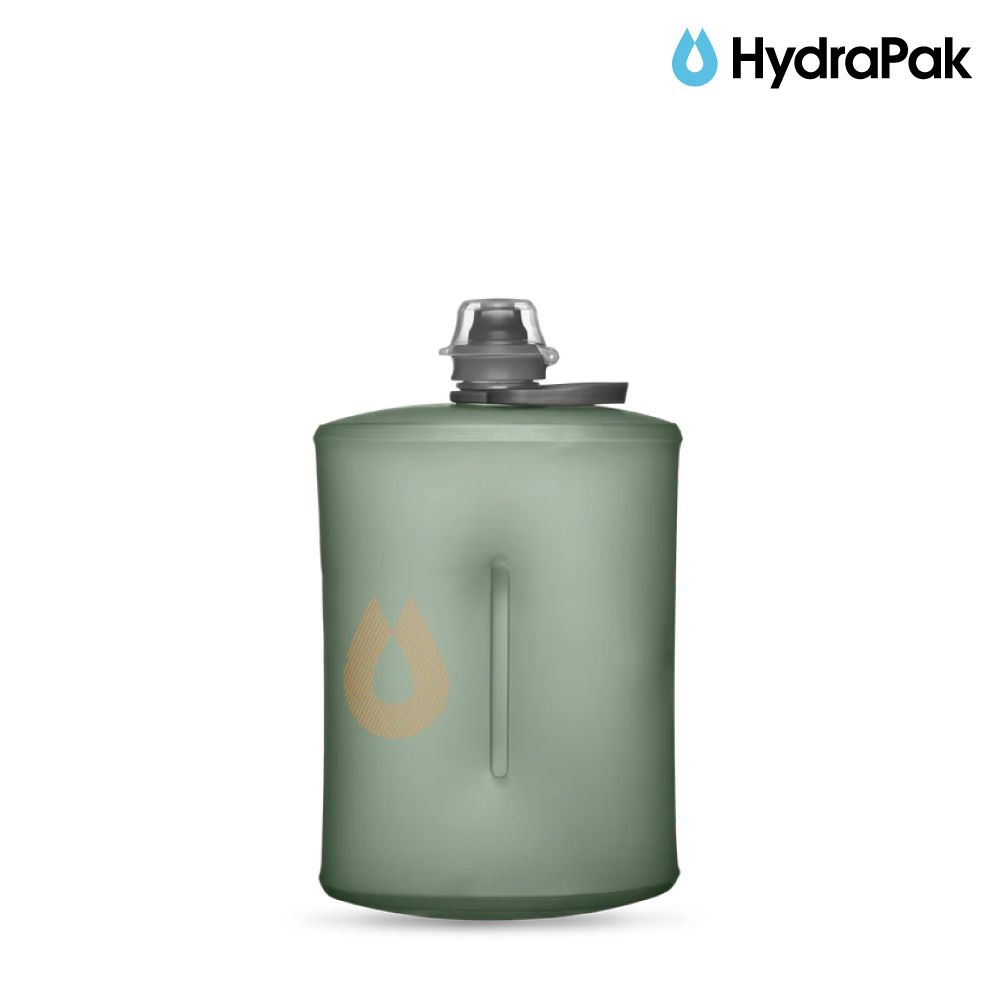  HydraPak Stow 1L 軟式水壺 / 河谷綠