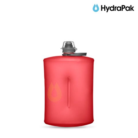 HydraPak Stow 1L 軟式水壺 / 紅木紅