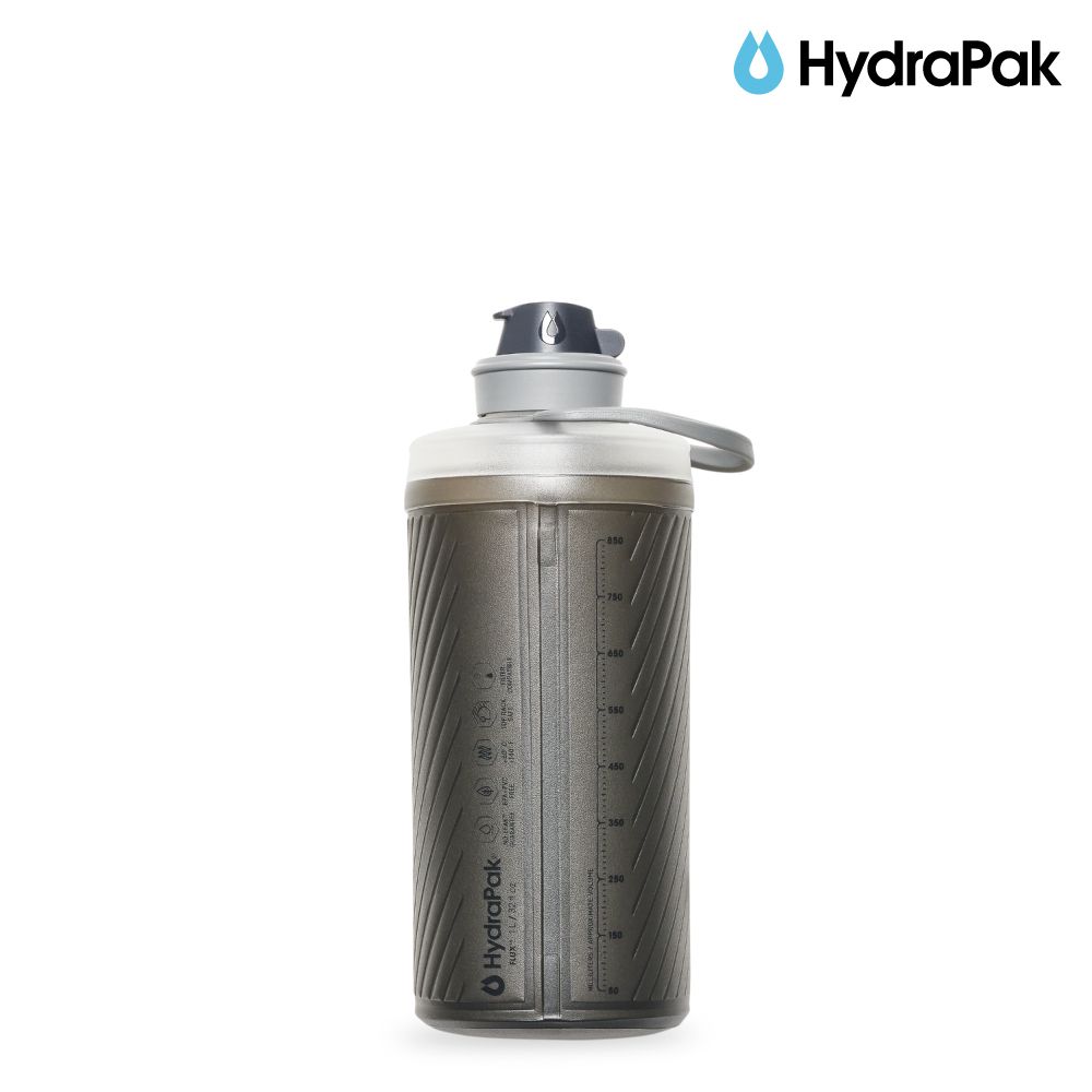 Hydrapak  Flux 1L 軟式水瓶 / 遠古灰