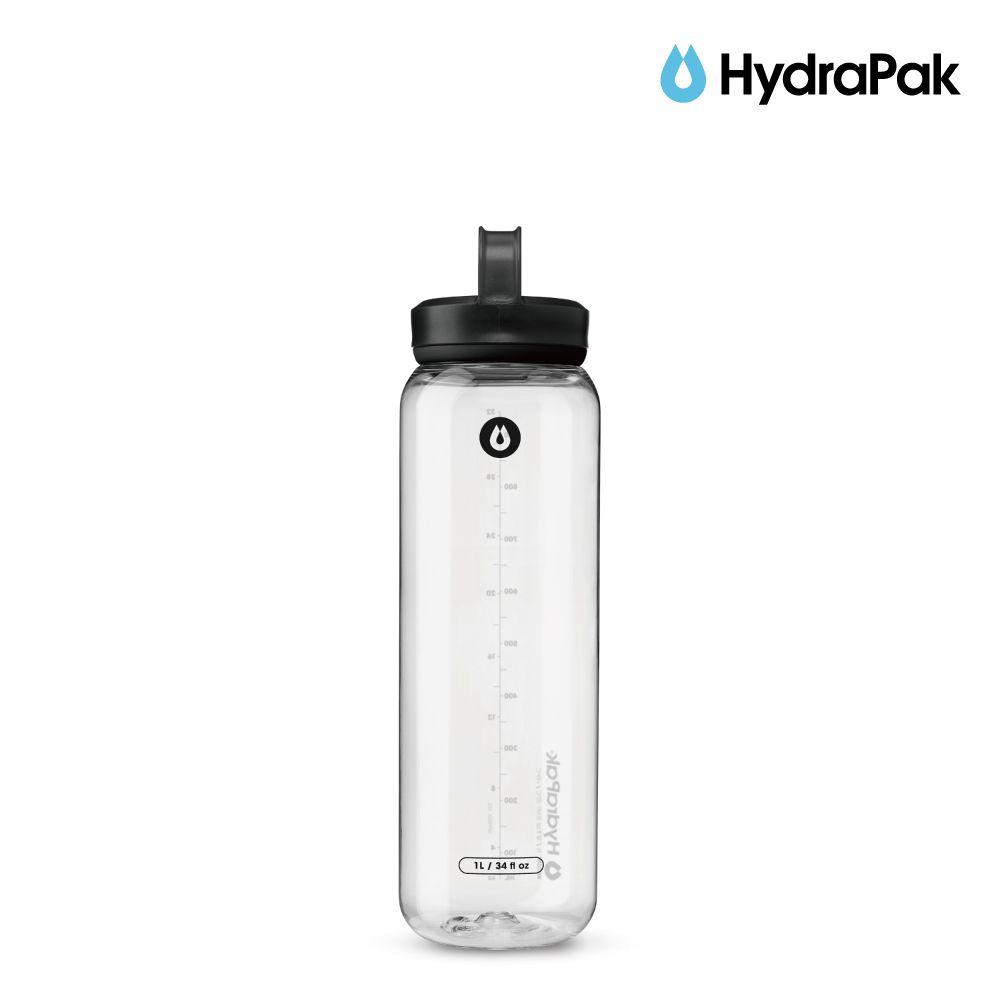 Hydrapak  Recon 1L 提把寬口水瓶 / 透明