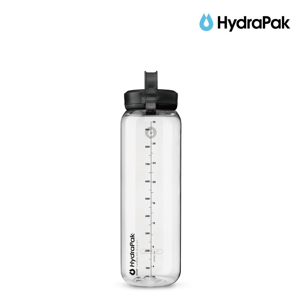 Hydrapak  Recon 1L 提把寬口水瓶 / 透明