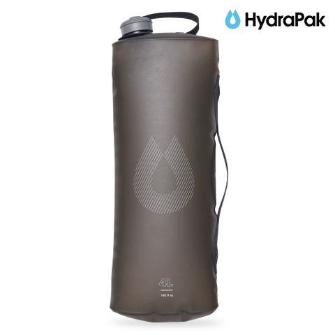 HydraPak Seeker 4L 摺疊儲水袋 / 遠古灰