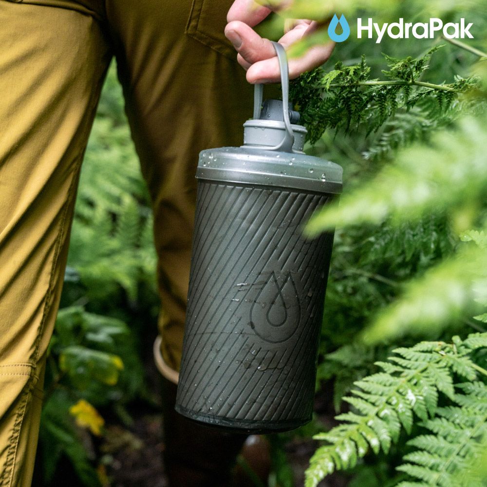 Hydrapak  Flux 1.5L 軟式水瓶 / 遠古灰